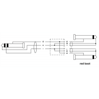 Cordial Câble Y bretelle jack stéréo/2 jack mono 6 m - Vue 2