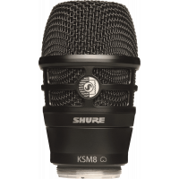 Shure Capsule HF main KSM8 noir - Vue 1