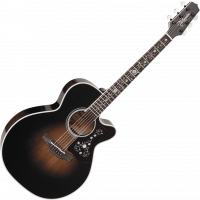 Takamine EF450C-TT-BB NEX, cutaway électro-acoustique, Gold Brown Burst - Vue 2