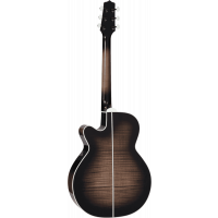 Takamine EF450C-TT-BB NEX, cutaway électro-acoustique, Gold Brown Burst - Vue 3