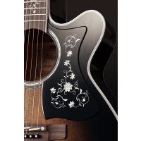 Takamine EF450C-TT-BB NEX, cutaway électro-acoustique, Gold Brown Burst - Vue 6