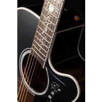 Takamine EF450C-TT-BB NEX, cutaway électro-acoustique, Gold Brown Burst - Vue 9