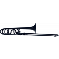 Coolwind Trombone complet en plastique noir - Vue 1