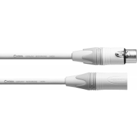 Cordial Câble micro XLR 5 m blanc - Vue 1