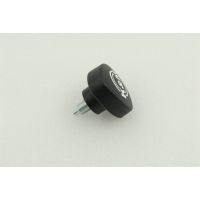 K&M SNAP-ON HANDLE, WITH LOGO, BLACK - Vue 1