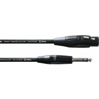 Cordial Câble audio XLR femelle/jack stéréo 60 cm - Vue 1