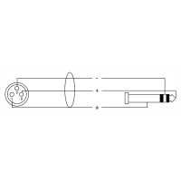 Cordial Multipaire 8 XLR femelle/8 jack stéréo 3 m - Vue 2