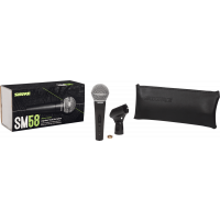 Shure SM58-LCE Micro voix dynamique cardioïde avec interrupteur - Vue 2