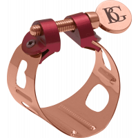 BG Ligature Duo plaquée or rose - clarinette Sib/saxo alto - Vue 1