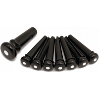C.F. Martin & Co Set de chevilles noires, point blanc - Vue 1