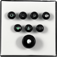 C.F. Martin & Co Set de chevilles noires, point nacre - Vue 2