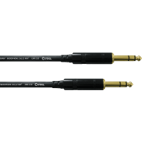 Cordial Câble audio jack stéréo 30 cm - Vue 1