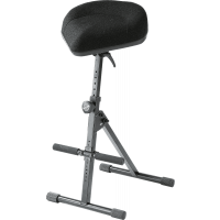 K&M Tabouret ergonomique haut siège pneumatique tissu - Vue 1