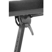 K&M Tabouret ergonomique haut siège pneumatique tissu - Vue 2