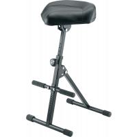 K&M Tabouret ergonomique haut siège pneumatique simili cuir - Vue 1