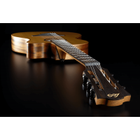 Lâg TN170ASCE Tramontane Nylon Auditorium Slim Cutaway Electro - Vue 5