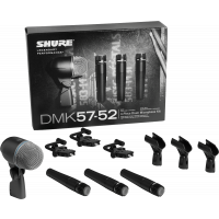 Shure DMK57-52 Kit de micros batterie SM57x3 / BETA52x1 - Vue 3