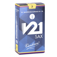 Vandoren Anches saxophone soprano V21 force 3 - Vue 1