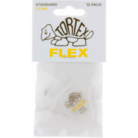 Dunlop Tortex Flex 0,73mm sachet de 12 - Vue 1