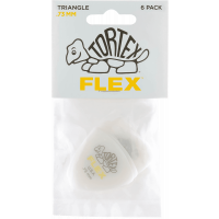 Dunlop Tortex Flex Triangle 0,73mm sachet de 6 - Vue 1