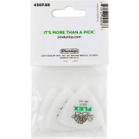 Dunlop Tortex Flex Triangle 0,88mm sachet de 6 - Vue 2
