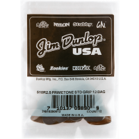 Dunlop Primetone Standard Grip 2,50mm sachet de 12 - Vue 1