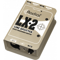 Radial Splitter/atténuateur passif niveau ligne 1 entrées/2 sorties - Vue 1