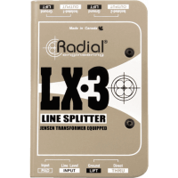 Radial Splitter passif niveau ligne 1 entrées/3 sorties - Vue 2