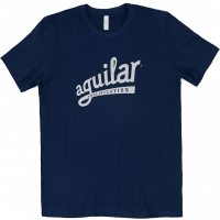 Aguilar T-Shirt Navy-Silver Medium - Vue 1