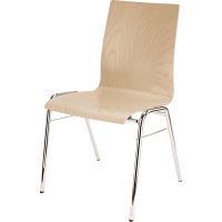 K&M Chaise hêtre contreplaqué bois - Vue 1