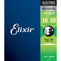 Elixir Electric Optiweb 7 Cordes Light Heavy 10-59 - Vue 2