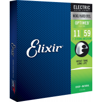 Elixir Electric Optiweb 7 cordes Medium 11-59 - Vue 1