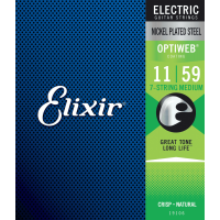 Elixir Electric Optiweb 7 cordes Medium 11-59 - Vue 2