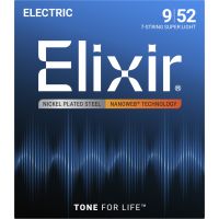 Elixir Electric Nanoweb 7 cordes Super Light 09-52 - Vue 2