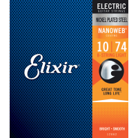 Elixir Electric Nanoweb 8 cordes Light 10-74 - Vue 2