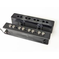 Lutherie LAG CUSTOM TYPE JAZZ MANCHE 4 CORDES CAPOT NOIR - Vue 4