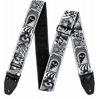 Dunlop I Love Dust Skulls - Black/White - Vue 1