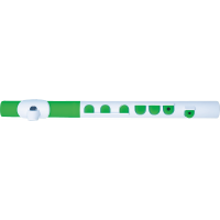 Nuvo Flûte traversière d'éveil ABS blanche et verte - Vue 1