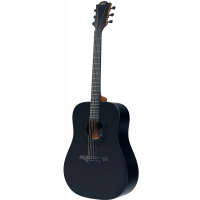 Lâg Skullture dreadnought noir satin tête de mort - Vue 6