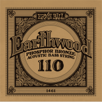 Ernie Ball Earthwood - basse acoustique phosphore bronze 110 - Vue 1