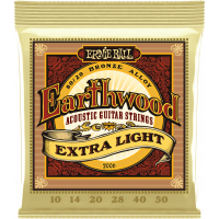 Ernie Ball Earthwood 80/20 bronze extra light 10-50 - Vue 1