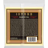 Ernie Ball Earthwood 80/20 bronze silk&steel/12 cordes 9-46 - Vue 2