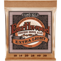 Ernie Ball Earthwood phosphore bronze extra light 10-50 - Vue 1