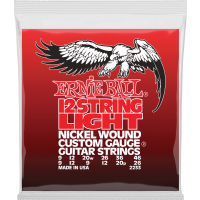 Ernie Ball Nickel wound custom gauge light /12 cordes 9-46 - Vue 1