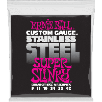 Ernie Ball Slinky stainless steel 9-42 - Vue 1