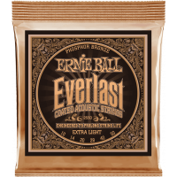 Ernie Ball Everlast coated phophore bronze extra light 10-50 - Vue 1
