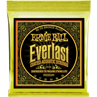 Ernie Ball Everlast coated 80/20 bronze medium 13-56 - Vue 1