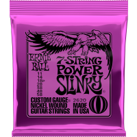 Ernie Ball Power slinky 7 cordes 11-58 - Vue 1