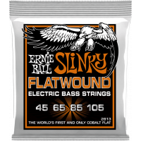 Ernie Ball Slinky flatwound 45-105 - Vue 1