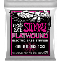 Ernie Ball Slinky flatwound 45-100 - Vue 1